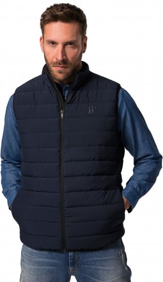 JP1880 Quilted Vest Techno Down Padding Navy - Didelės vyriškos striukės - Didelės vyriškos striukės