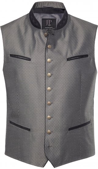 JP1880 Vest Traditional With Embroidery Silver - Šventinė apranga - Šventinė apranga – Švęsti stilingai ir patogiai