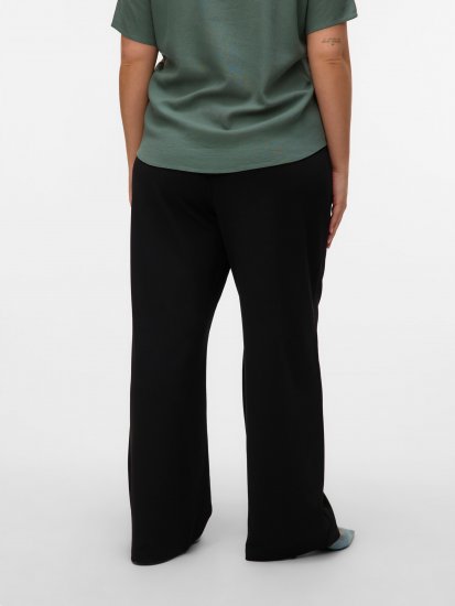 Vero Moda Berlin Zamira Wide Leg Pants Black - Kelnės - 