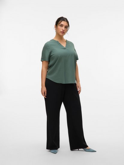 Vero Moda Berlin Zamira Wide Leg Pants Black - Kelnės - 