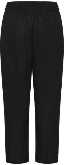 Kaffe Curve Mille Wide Pants Black Deep - Medžiaginės kelnės - 