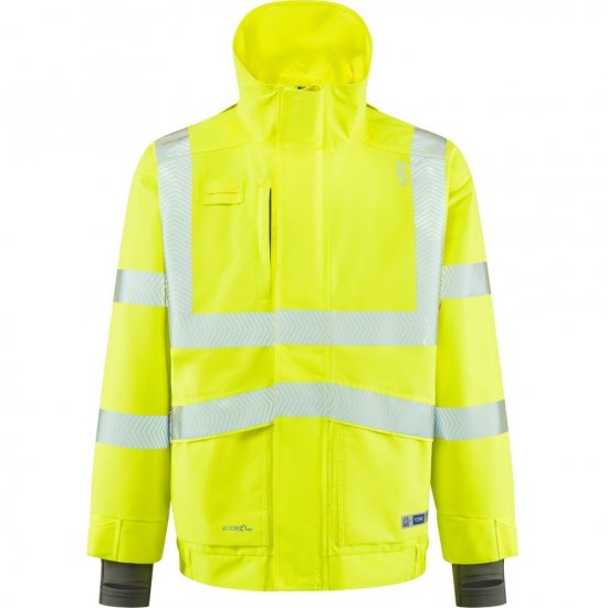 Leo Dartmoor Ecoviz 15K Performance+ Breathable Bomber Jacket Hi-Vis Yellow - Darbo drabužiai - Darbo drabužiai - 3XL-10XL
