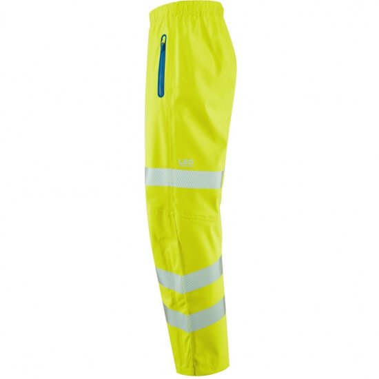 Leo Lundy Ltec 20K High Performance Breathable Waterproof Ov Hi-Vis Yellow - Darbo drabužiai - Darbo drabužiai - 3XL-10XL