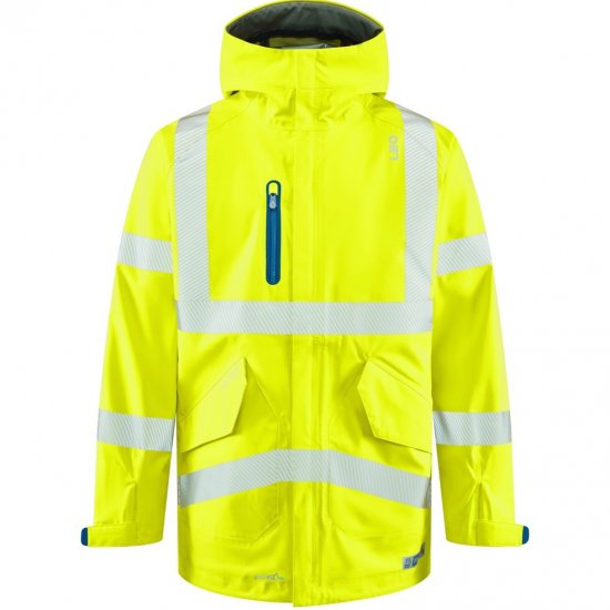 Leo Marisco LTEC 20K High Performance Breathable Waterproof Hi-Vis Yellow - Darbo drabužiai - Darbo drabužiai - 3XL-10XL