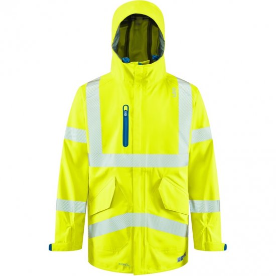 Leo Marisco LTEC 20K High Performance Breathable Waterproof Hi-Vis Yellow - Darbo drabužiai - Darbo drabužiai - 3XL-10XL