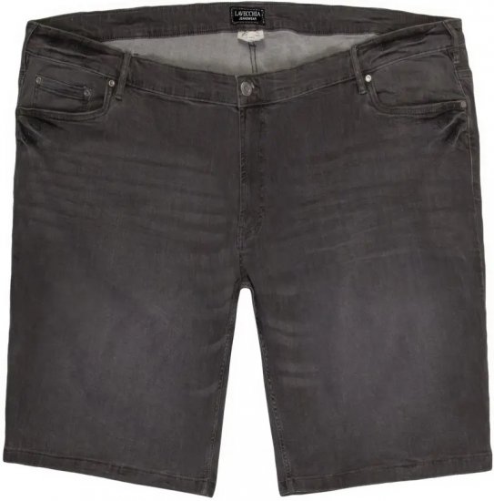 Lavecchia 0908 Bermuda Denim Shorts Black - Šortai - Šortai - W40-W60