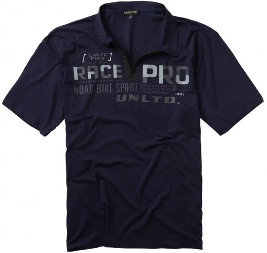 Lavecchia 2030 Polo Shirt Short Sleeve Navy - Polo marškinėliai - Polo marškinėliai - 2XL-8XL