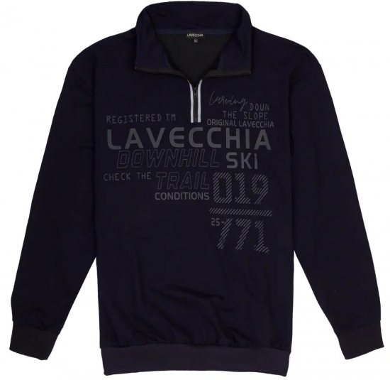 Lavecchia 2029 Sweatshirt Navy - Megztiniai ir džemperiai - Megztiniai ir Džemperiai - 2XL-14XL