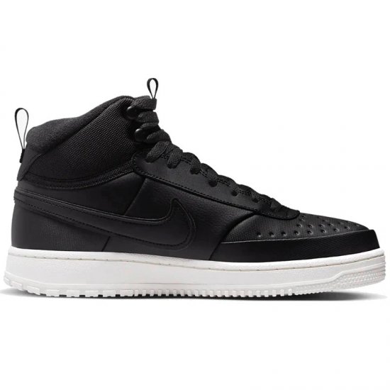Nike COURT VISION MID WNTR Men Sneakers Black - Vyriški batai 40-52 - 