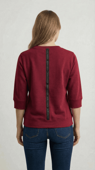 Nora Mikken GELINA Sweater Burgundy - DRABUŽIAI MOTERIMS XS-XXL - 