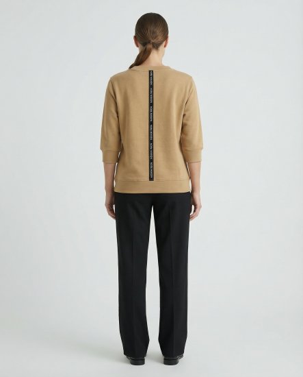 Nora Mikken GELINA Sweater Camel - DRABUŽIAI MOTERIMS XS-XXL - 