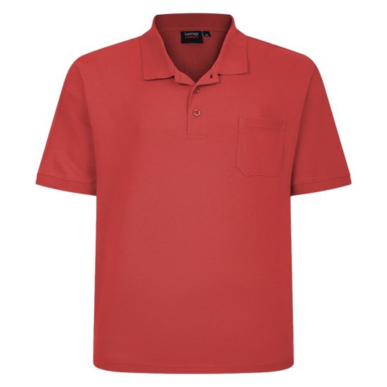 Espionage P074C Trumparankoviai Polo Marškinėliai Degintai Oranžinė - Polo marškinėliai - Polo marškinėliai - 2XL-8XL
