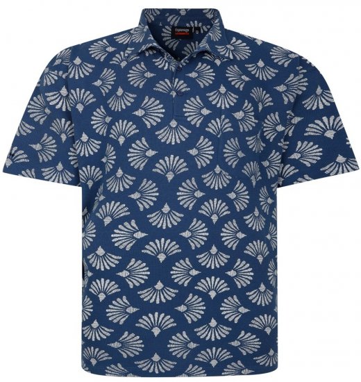 Espionage P219 polo marškinėliai su kriauklių raštu - Polo marškinėliai - Polo marškinėliai - 2XL-8XL
