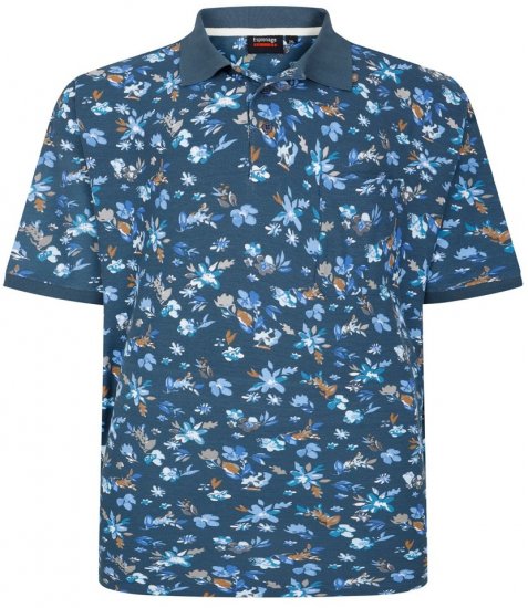 Espionage P221 polo marškinėliai su gėlių raštu - Polo marškinėliai - Polo marškinėliai - 2XL-8XL