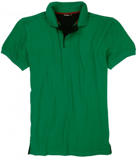 Adamo Pablo Comfort fit Polo shirt Green - Polo marškinėliai - Polo marškinėliai - 2XL-8XL