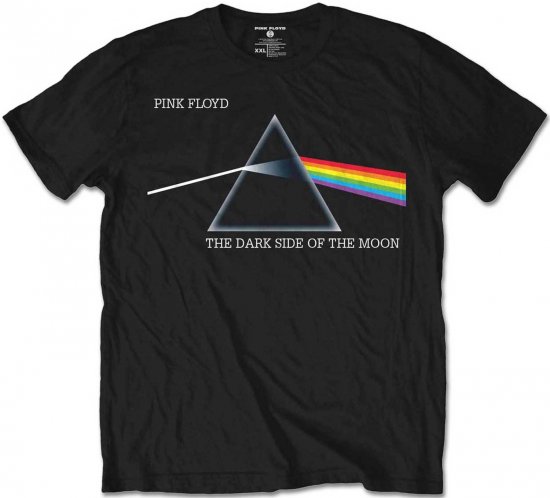 Pink Floyd The Dark Side of The Moon T-shirt Black - Marškinėliai - Marškinėliai - 2XL-14XL