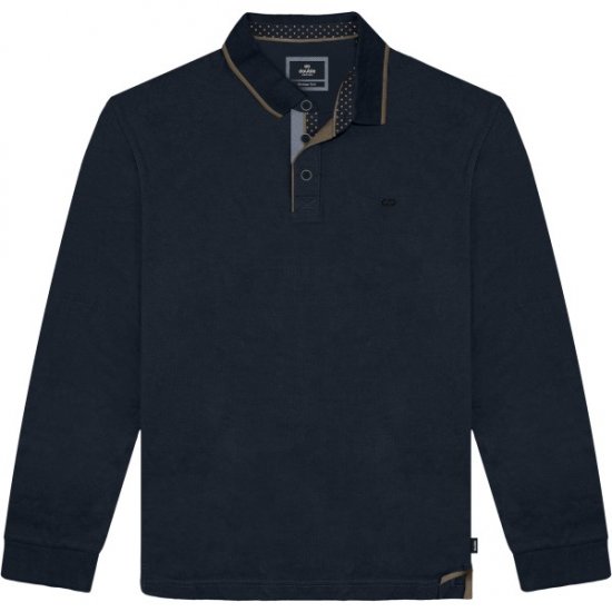 Double Outfitters PS-3098 Polo Shirt Print Navy - Polo marškinėliai - Polo marškinėliai - 2XL-8XL