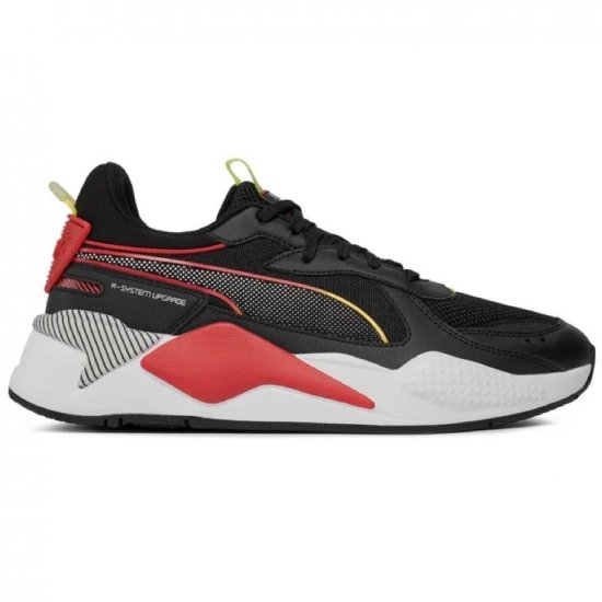 Puma RS-X 3D Men Sneakers Black-Red-White - Vyriški batai 40-52 - 