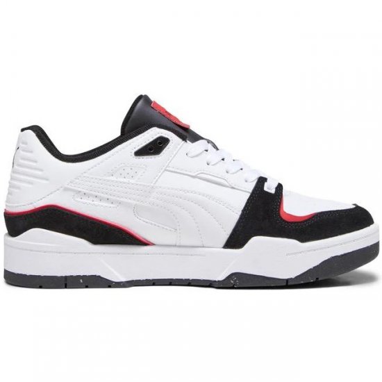 Puma Slipstream Bball Mix Men Sneakers White-Black-Red - Vyriški batai 40-52 - 