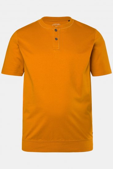 JP1880 Henley Belly Fit Short Sleeve - Marškinėliai - Marškinėliai - 2XL-14XL