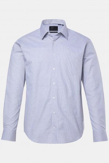 JP1880 Business Shirt Long Sleeve Two-Tone Grey - Marškiniai - Marškiniai - 2XL-8XL