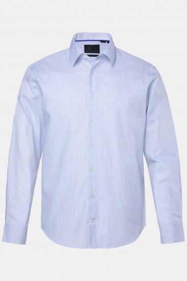 JP1880 Business Shirt Long Sleeve Striped Snow White - Marškiniai - Marškiniai - 2XL-8XL