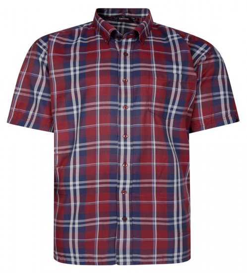 Espionage SH447 Languoti marškiniai burgundy - Marškiniai - Marškiniai - 2XL-8XL