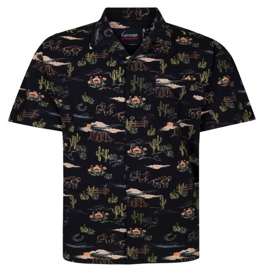 Espionage SH463 Prairie Marškiniai su raštu multi - Marškiniai - Marškiniai - 2XL-8XL