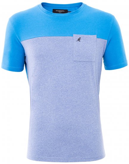 Kangol Sherwin T-shirt Blue - Marškinėliai - Marškinėliai - 2XL-14XL
