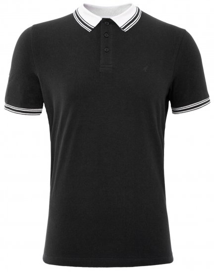 Kangol Shipley Polo Black - Polo marškinėliai - Polo marškinėliai - 2XL-8XL