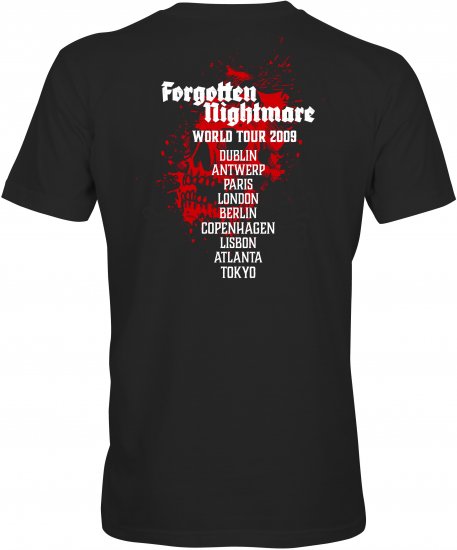 Motley Denim Stanton T-Shirt Black - Marškinėliai - Marškinėliai - 2XL-14XL