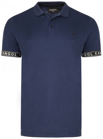Kangol Steep Polo Navy - Polo marškinėliai - Polo marškinėliai - 2XL-8XL