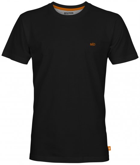 Motley Denim Stockholm T-shirt Black - Marškinėliai - Marškinėliai - 2XL-14XL