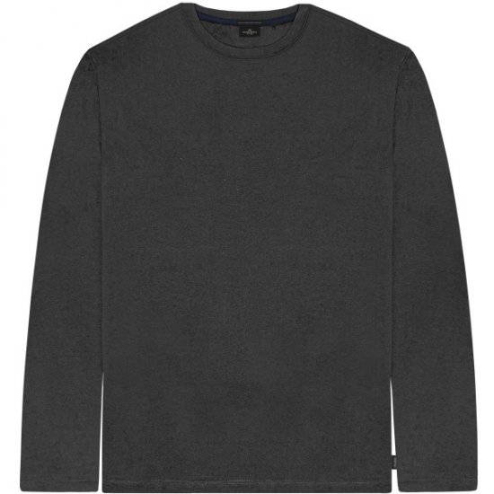 Double Outfitters TS-9170 Long Sleeve T-Shirt Anthracite - Marškinėliai - Marškinėliai - 2XL-14XL
