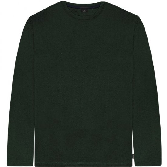 Double Outfitters TS-9170 Long Sleeve T-Shirt Forest Green - Marškinėliai - Marškinėliai - 2XL-14XL