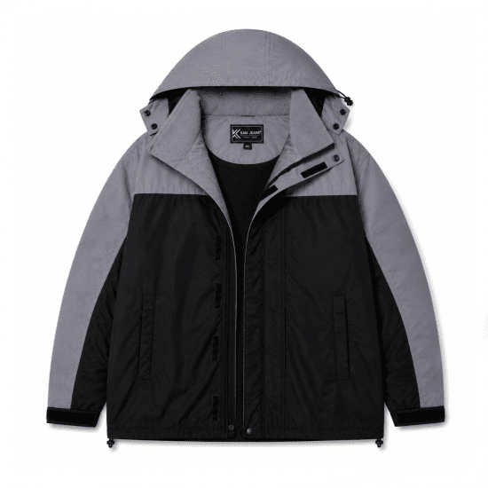 Kam Jeans 439 Softshell Jacket Black - Didelės vyriškos striukės - Didelės vyriškos striukės