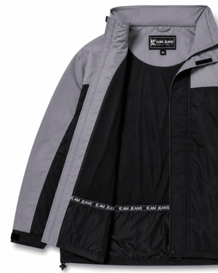 Kam Jeans 439 Softshell Jacket Black - Didelės vyriškos striukės - Didelės vyriškos striukės