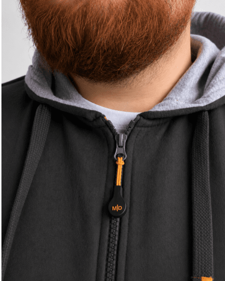 Motley Denim Copenhagen Hoodie Charcoal - Megztiniai ir džemperiai - Megztiniai ir Džemperiai - 2XL-14XL