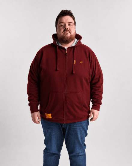 Motley Denim Copenhagen Hoodie Red - Megztiniai ir džemperiai - Megztiniai ir Džemperiai - 2XL-14XL