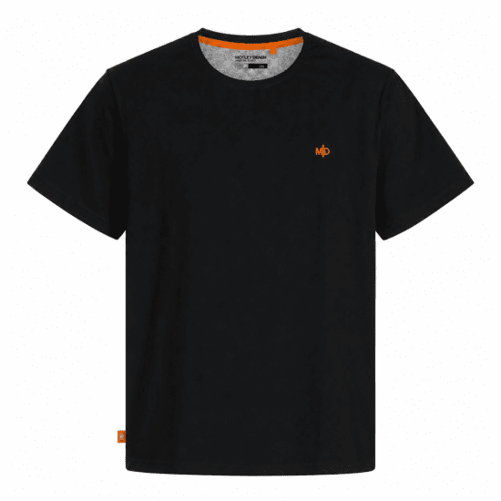 Motley Denim Stockholm T-shirt Black - Marškinėliai - Marškinėliai - 2XL-14XL