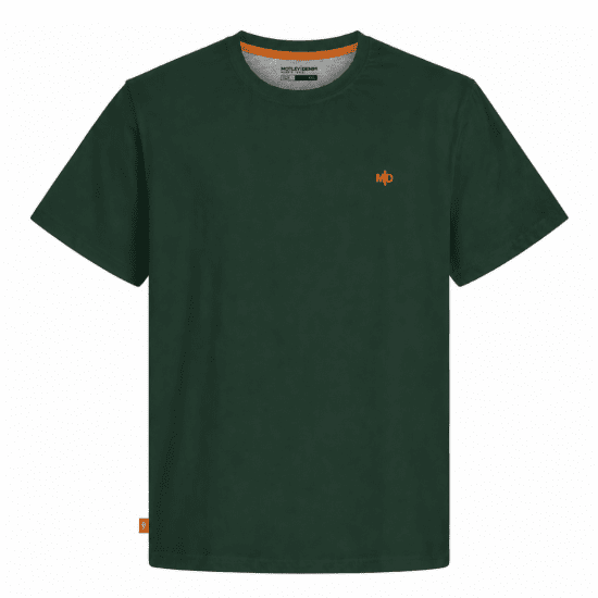 Motley Denim Stockholm T-shirt Racing Green - Marškinėliai - Marškinėliai - 2XL-14XL