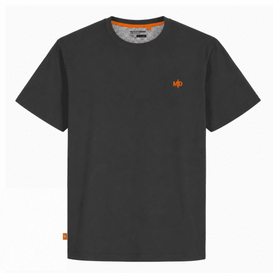 Motley Denim Stockholm T-shirt Charcoal - Marškinėliai - Marškinėliai - 2XL-14XL
