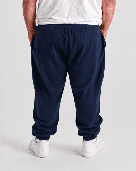Motley Denim Berlin Sweatpants Dark Indigo - Laisvalaikio kelnės ir šortai - Laisvalaikio Kelnės ir Šortai - 2XL-12XL