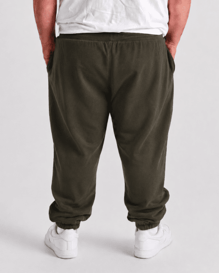 Motley Denim Berlin Sweatpants Dark Khaki - Laisvalaikio kelnės ir šortai - Laisvalaikio Kelnės ir Šortai - 2XL-12XL