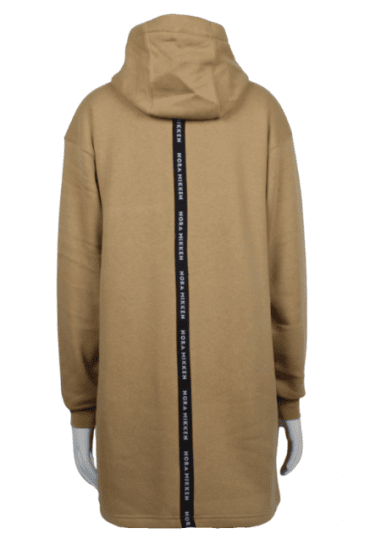 Nora Mikken KADRI WHITE Long Hoodie Camel - Megztiniai ir džemperiai - 