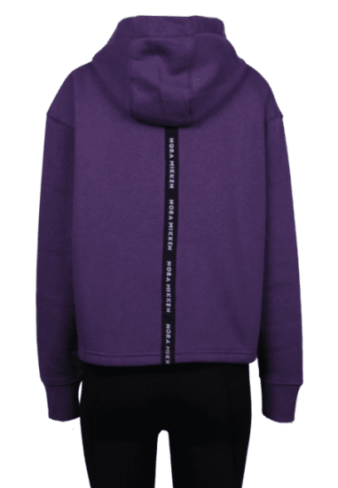 Nora Mikken GERTRUD Cropped Hoodie Purple - DRABUŽIAI MOTERIMS XS-XXL - 