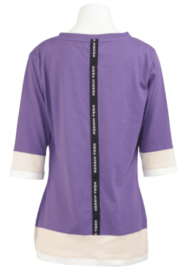 Nora Mikken ANNELI T-Shirt Purple - Marškinėliai - 