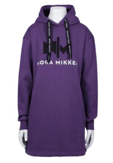 Nora Mikken KADRI Long Hoodie Purple - Megztiniai ir džemperiai - 