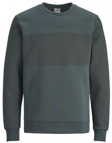 Jack & Jones JCOVETTEL Sweatshirt Spruce - Megztiniai ir Džemperiai - Megztiniai ir Džemperiai - 2XL-8XL
