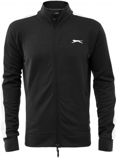 Slazenger Vince track Jacket Black - Megztiniai ir džemperiai - Megztiniai ir Džemperiai - 2XL-14XL
